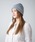 RACAL�i���J���j�́uCotton & Silk Blend Knit 2way Beanie / �R�b�g���V���N���a�j�b�g2�E�F�C�r�[�j�[�i�j�b�g�L���b�v/�r�[�j�[�j�v�b�u���[