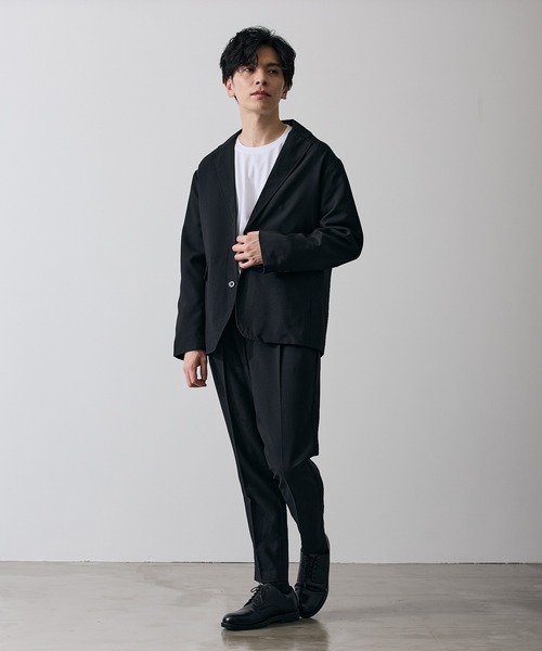 improves（インプローブス）の「ポリオックス テーラードジャケット ＆ スラック セットアップ（セットアップ・メンズ・スモークグレー/ブラック・X-LARGE/LARGE/MEDIUM）」の7枚目の写真