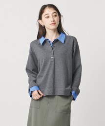 UNITED ARROWS | 4WAY シャツコンビ ポロニット ‐ウォッシャブル‐(ニット/セーター)