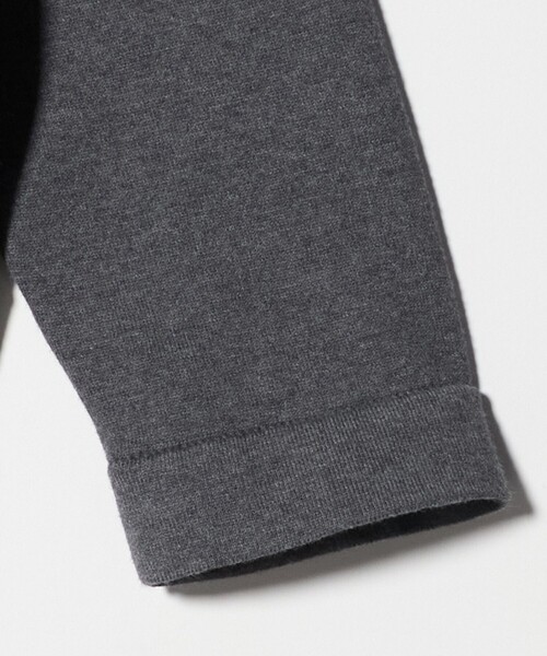 UNITED ARROWS（ユナイテッドアローズ）の「4WAY シャツコンビ ポロニット ‐ウォッシャブル‐（ニット/セーター・レディース・ダークブラウン/ダークグレー/ネイビー・FREE）」の21枚目の写真