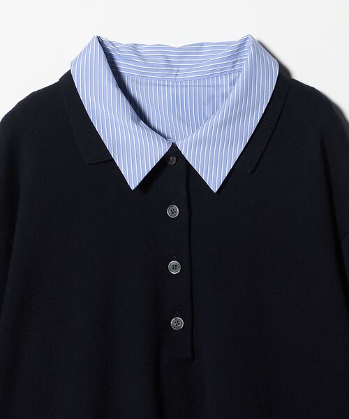 4WAY シャツコンビ ポロニット ‐ウォッシャブル‐（ニット/セーター