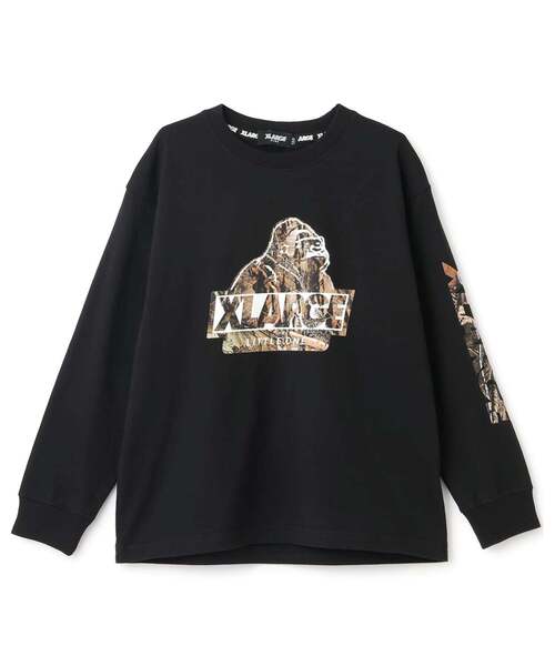 XLARGE KIDS（エクストララージキッズ）の「ツリーカモOG 長袖Tシャツ（Tシャツ/カットソー・キッズ・ホワイト/ブラック・130cm/90cm/110cm/100cm/120cm/80ｃｍ/140cm）」の6枚目の写真