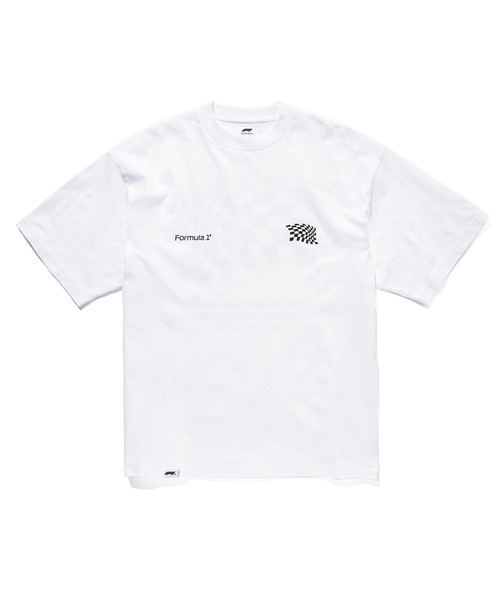 FORMULA 1（フォーミュラワン）の「Flag T-shirt（Tシャツ/カットソー・メンズ・ホワイト/ブラック・LARGE/MEDIUM/SMALL/X-LARGE）」の3枚目の写真