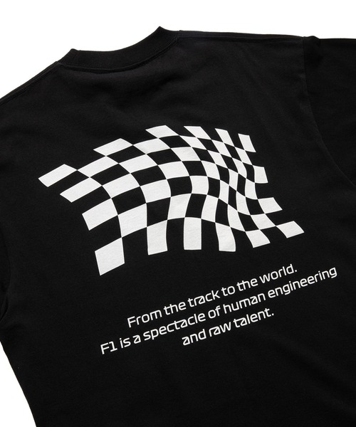 FORMULA 1（フォーミュラワン）の「Flag T-shirt（Tシャツ/カットソー・メンズ・ホワイト/ブラック・LARGE/MEDIUM/SMALL/X-LARGE）」の5枚目の写真