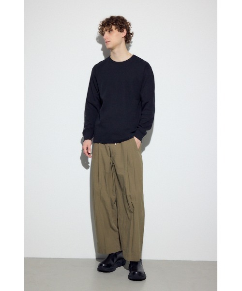 AZUL by moussy(アズールバイマウジー)の「ソフトワッフルトップス(Tシャツ/カットソー・メンズ・アイボリー/ブラック/グレー・SMALL/MEDIUM/LARGE)」の21枚目の写真