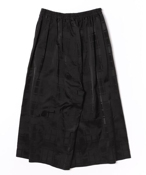 Vivienne Westwood(ヴィヴィアンウエストウッド)の「シャドーブライトチェック ギャザーワイドパンツ(その他パンツ・レディース・ブラック・FREE)」の2枚目の写真