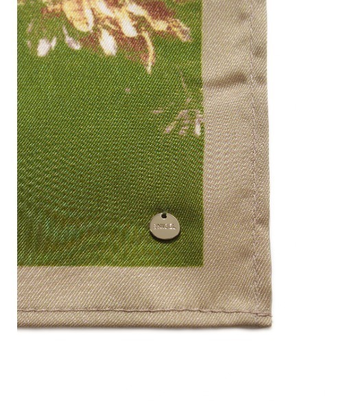 SNIDEL(スナイデル)の「グレージングフラワースカーフ(バンダナ/スカーフ・レディース・ドット/カーキ/アイボリー・F)」の9枚目の写真