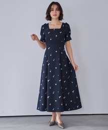 ワンピース（ブルー・ネイビー/青色系・刺繍）ファッション通販 - ZOZOTOWN