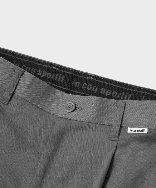 le coq sportif GOLF(ルコックスポルティフゴルフ)の「ウエストアジャスター付ドビー無地ワンタックスラックス(スラックス・メンズ・ホワイト/グレー/ネイビー・79/82/85/88/92/76/96)」の10枚目の写真