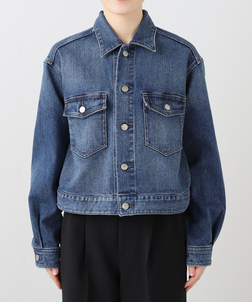 La TOTALITE（ラトータリテ）の「【洗える】Healthy Denim /ヘルシーデニム　Dates（デニムジャケット・レディース・ブルー系その他・FREE）」の9枚目の写真