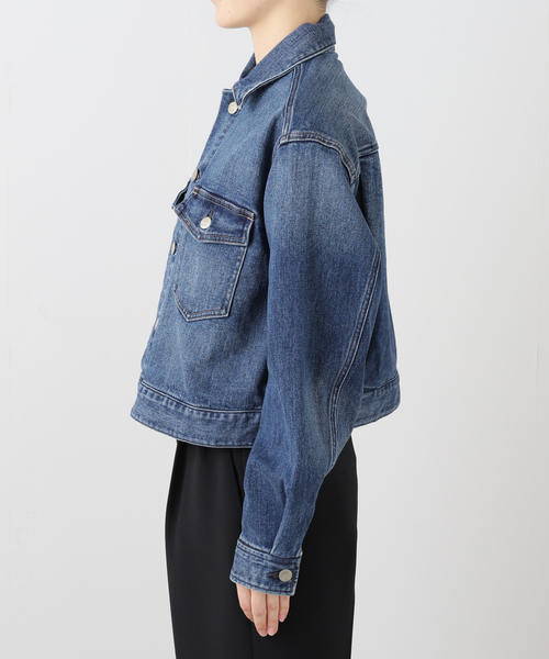 La TOTALITE（ラトータリテ）の「【洗える】Healthy Denim /ヘルシーデニム　Dates（デニムジャケット・レディース・ブルー系その他・FREE）」の10枚目の写真