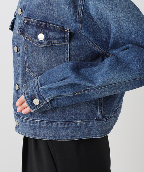 La TOTALITE（ラトータリテ）の「【洗える】Healthy Denim /ヘルシーデニム　Dates（デニムジャケット・レディース・ブルー系その他・FREE）」の13枚目の写真