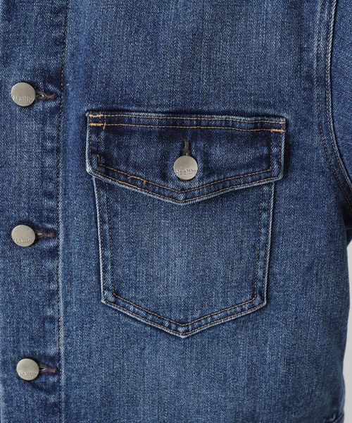 La TOTALITE（ラトータリテ）の「【洗える】Healthy Denim /ヘルシーデニム　Dates（デニムジャケット・レディース・ブルー系その他・FREE）」の14枚目の写真