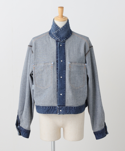 La TOTALITE（ラトータリテ）の「【洗える】Healthy Denim /ヘルシーデニム　Dates（デニムジャケット・レディース・ブルー系その他・FREE）」の16枚目の写真