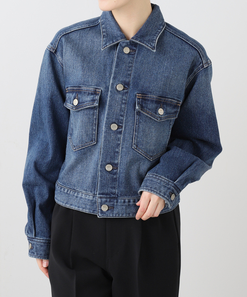 La TOTALITE（ラトータリテ）の「【洗える】Healthy Denim /ヘルシーデニム　Dates（デニムジャケット・レディース・ブルー系その他・FREE）」の20枚目の写真