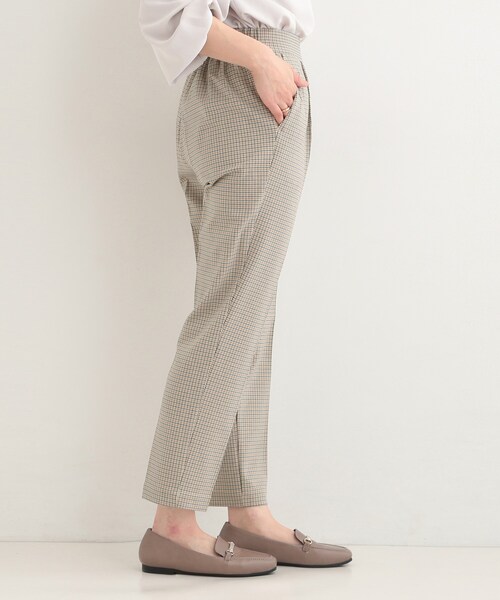 SHOO・LA・RUE(シューラルー)の「【洗濯機可/S-LL】ベルト風デザインがアクセント きれい見えテーパードパンツ(その他パンツ・レディース・ベージュ系その他4/キャメル/ナチュラル/ブラック・04/03/02/01)」の16枚目の写真