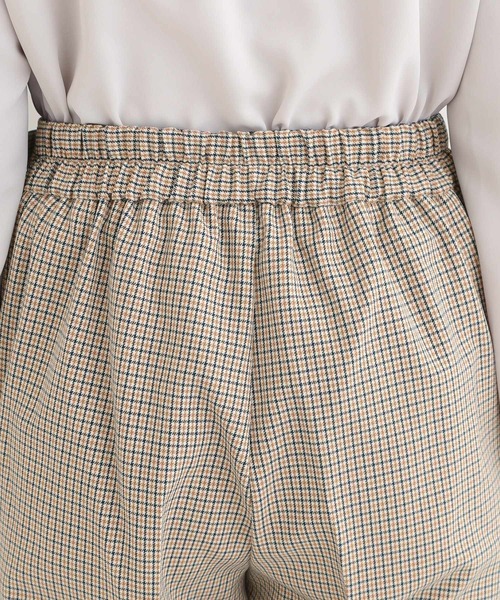 SHOO・LA・RUE(シューラルー)の「【洗濯機可/S-LL】ベルト風デザインがアクセント きれい見えテーパードパンツ(その他パンツ・レディース・ベージュ系その他4/キャメル/ナチュラル/ブラック・04/03/02/01)」の7枚目の写真