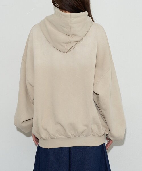 RePRODUCTION LABEL（リプロダクションレーベル）の「【RePRODUCTION LABEL / リプロダクションレーベル】スウェットフーディー（パーカー・レディース・ベージュ/サックスブルー・FREE）」の18枚目の写真
