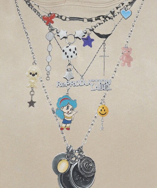 RePRODUCTION LABEL（リプロダクションレーベル）の「【RePRODUCTION LABEL / リプロダクションレーベル】スウェットフーディー（パーカー・レディース・ベージュ/サックスブルー・FREE）」の8枚目の写真