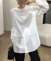 Flugge（フラッジー）の「シャツドッキングカットソー（Tシャツ/カットソー）」