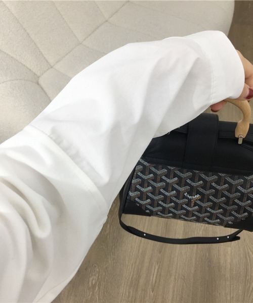 Flugge（フラッジー）の「シャツドッキングカットソー（Tシャツ/カットソー・レディース・ホワイト・LARGE/MEDIUM）」の5枚目の写真