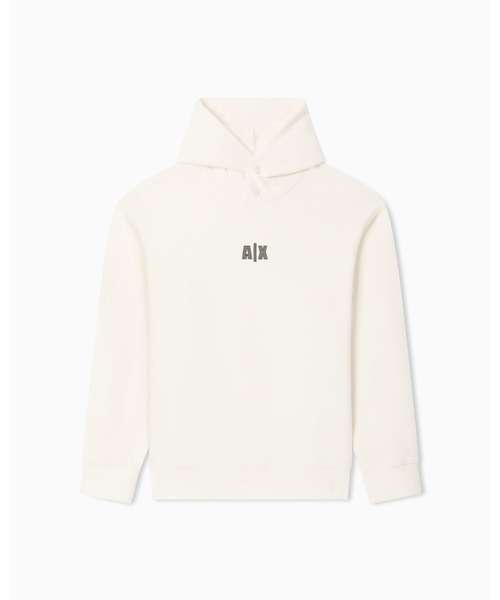 ARMANI EXCHANGE(アルマーニエクスチェンジ)の「【A|X アルマーニ エクスチェンジ】AXロゴ フーデッドスウェットプルオーバー(EC限定カラー含)(スウェット・メンズ・ホワイト/ダークネイビー・X-LARGE/SMALL/MEDIUM/LARGE/XX-LARGE/X-SMALL)」の7枚目の写真
