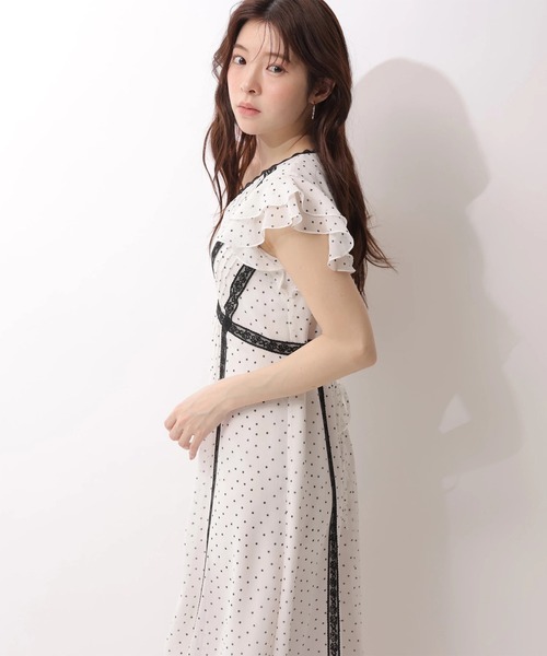Rirandture（リランドチュール）の「ピンタックレースワンピース（ワンピース・レディース・ドット・2/1）」の8枚目の写真