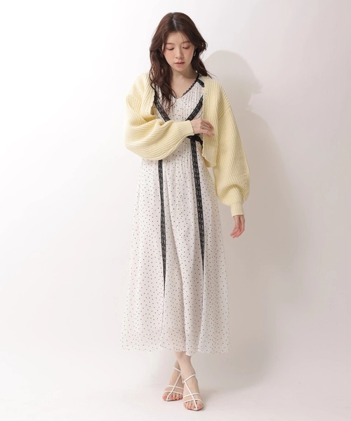 Rirandture（リランドチュール）の「ピンタックレースワンピース（ワンピース・レディース・ドット・2/1）」の13枚目の写真