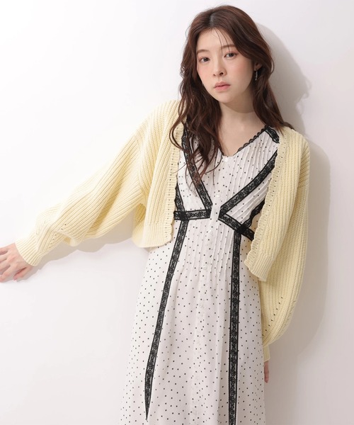 Rirandture（リランドチュール）の「ピンタックレースワンピース（ワンピース・レディース・ドット・2/1）」の18枚目の写真