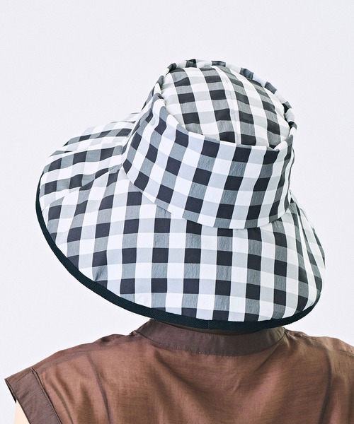 CA4LA(カシラ)の「VICHE 5 CH(ハット・レディース・ホワイト/ブラック/グリーン・ONESIZE)」の8枚目の写真