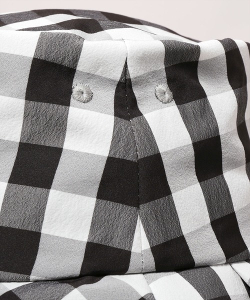 CA4LA(カシラ)の「VICHE 5 CH(ハット・レディース・ホワイト/ブラック/グリーン・ONESIZE)」の9枚目の写真