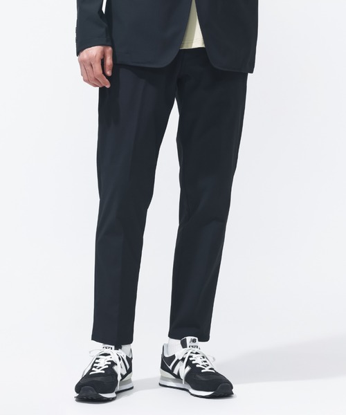NEW BALANCE(ニューバランス)の「【別注】ニューバランス New Balance シーズナルスリムテーパードパンツ 限定コラボ(スラックス・メンズ・ブラック/ネイビー・S/M/L/LL)」の2枚目の写真
