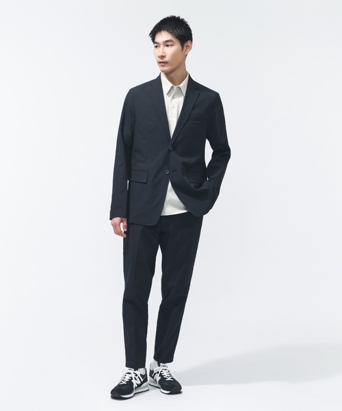 NEW BALANCE(ニューバランス)の「【別注】ニューバランス New Balance シーズナルスリムテーパードパンツ 限定コラボ(スラックス・メンズ・ブラック/ネイビー・S/M/L/LL)」の4枚目の写真