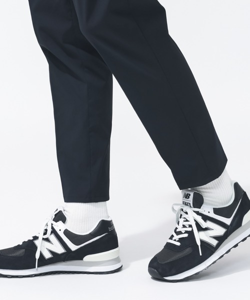 NEW BALANCE(ニューバランス)の「【別注】ニューバランス New Balance シーズナルスリムテーパードパンツ 限定コラボ(スラックス・メンズ・ブラック/ネイビー・S/M/L/LL)」の7枚目の写真