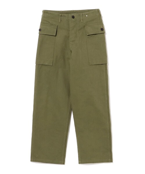 BEAMS BOY(ビームスボーイ)の「BUZZ RICKSON'S / TROUSERS HERRINGBONE TWILL SPECIAL(その他パンツ・レディース・オリーブ・30inch)」の2枚目の写真