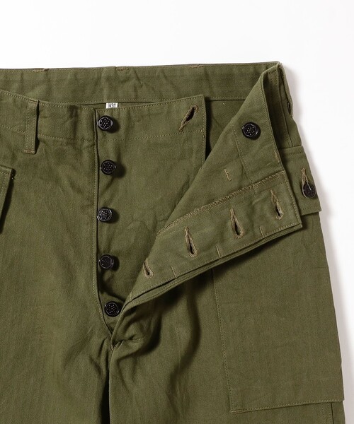 BEAMS BOY(ビームスボーイ)の「BUZZ RICKSON'S / TROUSERS HERRINGBONE TWILL SPECIAL(その他パンツ・レディース・オリーブ・30inch)」の4枚目の写真