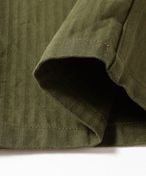 BEAMS BOY(ビームスボーイ)の「BUZZ RICKSON'S / TROUSERS HERRINGBONE TWILL SPECIAL(その他パンツ・レディース・オリーブ・30inch)」の9枚目の写真