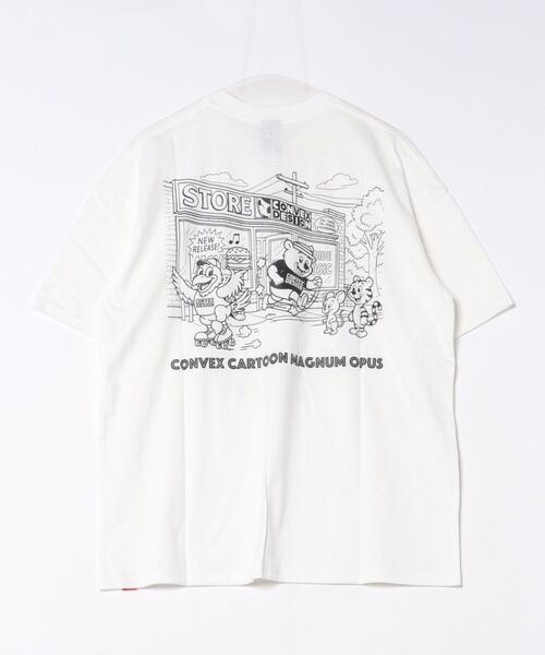 CONVEX（コンベックス）の「ｼｮｯﾋﾟﾝｸﾞBEAR / WIDE-T（大人）（Tシャツ/カットソー・メンズ・イエロー・MEDIUM/LARGE）」の2枚目の写真