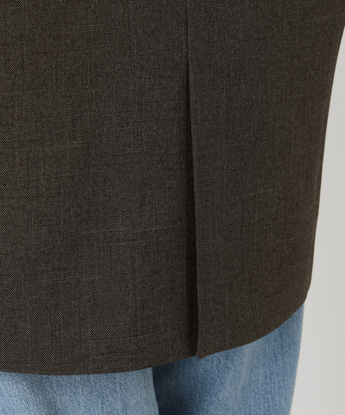 IENA（イエナ）の「《セットアップ対応/》ウォッシャブル シャークツイード ジレ（ベスト・レディース・ブラウン/ベージュ・FREE）」の13枚目の写真