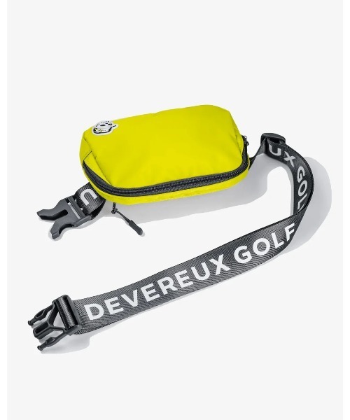 DEVEREUX GOLF（デヴァローゴルフ）の「Crossbody Caddy（ボディバッグ/ウエストポーチ・メンズ・シルバー/イエロー/ブラック/グリーン・FREE）」の7枚目の写真