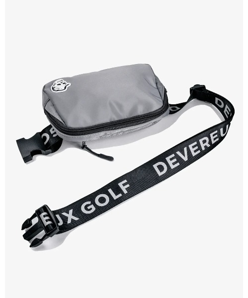 DEVEREUX GOLF（デヴァローゴルフ）の「Crossbody Caddy（ボディバッグ/ウエストポーチ・メンズ・シルバー/イエロー/ブラック/グリーン・FREE）」の12枚目の写真
