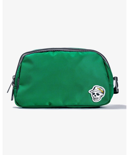 DEVEREUX GOLF（デヴァローゴルフ）の「Crossbody Caddy（ボディバッグ/ウエストポーチ・メンズ・シルバー/イエロー/ブラック/グリーン・FREE）」の15枚目の写真