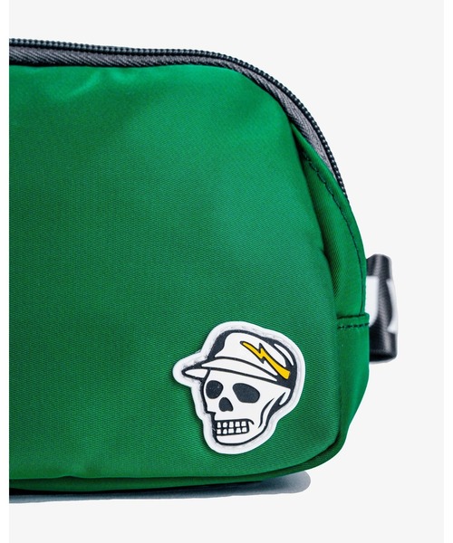 DEVEREUX GOLF（デヴァローゴルフ）の「Crossbody Caddy（ボディバッグ/ウエストポーチ・メンズ・シルバー/イエロー/ブラック/グリーン・FREE）」の16枚目の写真