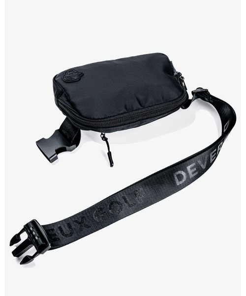 DEVEREUX GOLF（デヴァローゴルフ）の「Crossbody Caddy（ボディバッグ/ウエストポーチ・メンズ・シルバー/イエロー/ブラック/グリーン・FREE）」の20枚目の写真