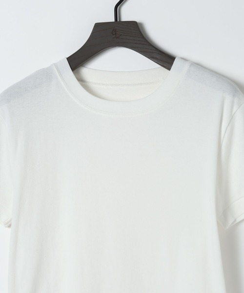 eL(エル)の「【eL】Compact Sheer TEE SS/660765(Tシャツ/カットソー・レディース・ブラック/ホワイト/ピンク・FREE)」の16枚目の写真