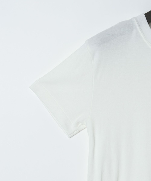 eL(エル)の「【eL】Compact Sheer TEE SS/660765(Tシャツ/カットソー・レディース・ブラック/ホワイト/ピンク・FREE)」の17枚目の写真