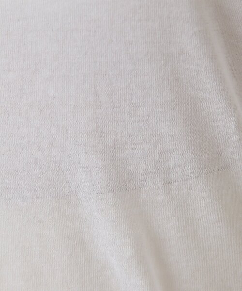 Whim Gazette(ウィムガゼット)の「シアータンクプルオーバー(Tシャツ/カットソー・レディース・ブラック/オフホワイト・FREE)」の19枚目の写真