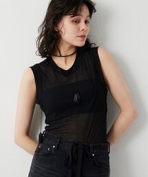 Whim Gazette | シアータンクプルオーバー(Tシャツ/カットソー)