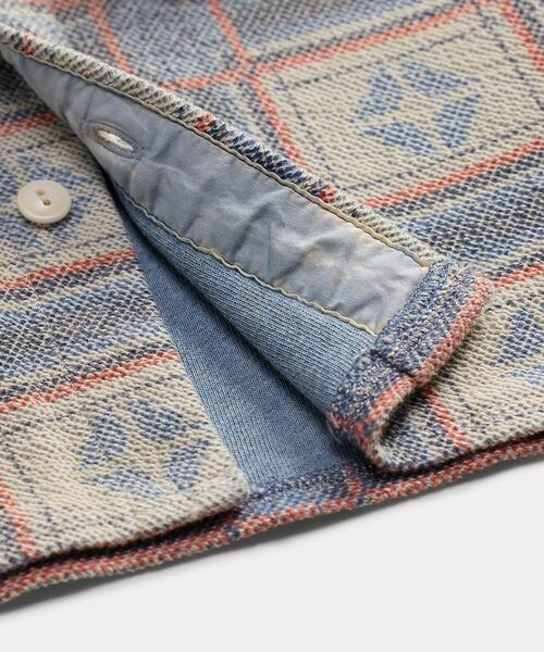 RRL（ダブル アール エル）の「プリント リバーステリー ワークシャツ（シャツ/ブラウス・メンズ・ホワイト・S/M/L/XXL/XS/XL）」の6枚目の写真