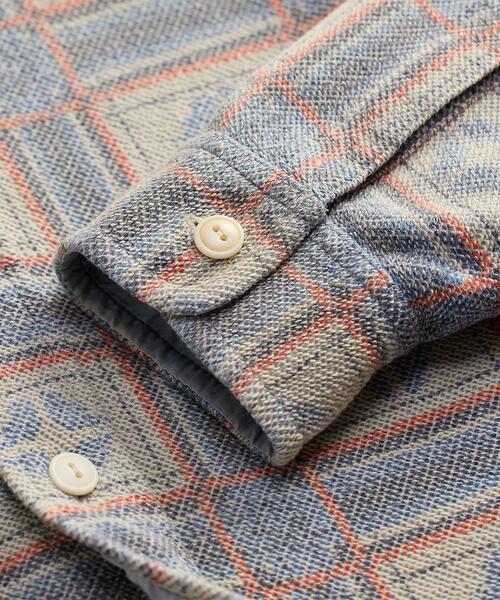 RRL（ダブル アール エル）の「プリント リバーステリー ワークシャツ（シャツ/ブラウス・メンズ・ホワイト・S/M/L/XXL/XS/XL）」の5枚目の写真